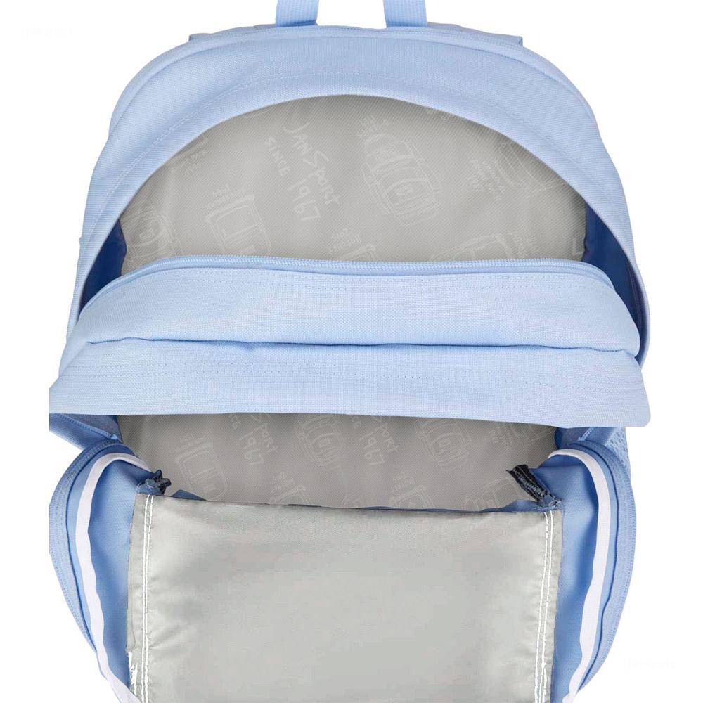 Sac à Dos Scolaire JanSport Main Campus FX Bleu | EZE-08864145